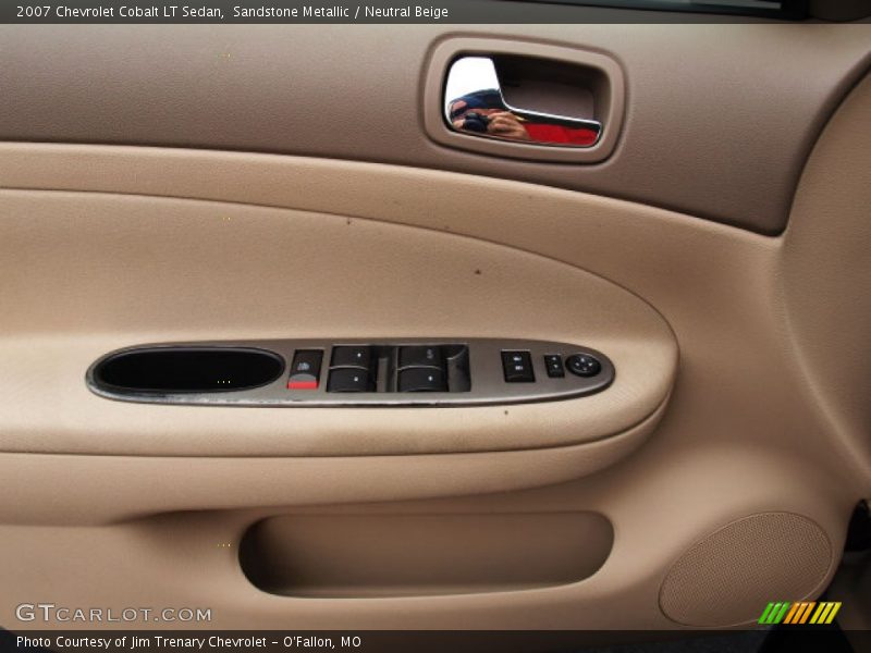 Sandstone Metallic / Neutral Beige 2007 Chevrolet Cobalt LT Sedan