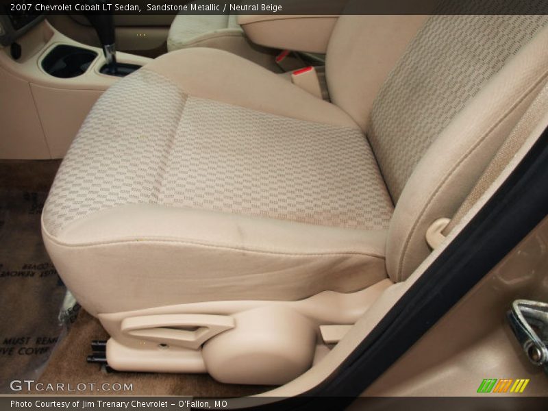 Sandstone Metallic / Neutral Beige 2007 Chevrolet Cobalt LT Sedan