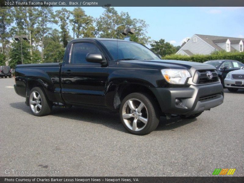 Black / Graphite 2012 Toyota Tacoma Regular Cab