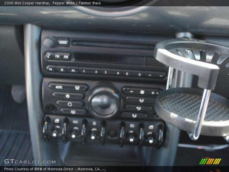 Pepper White / Panther Black 2006 Mini Cooper Hardtop