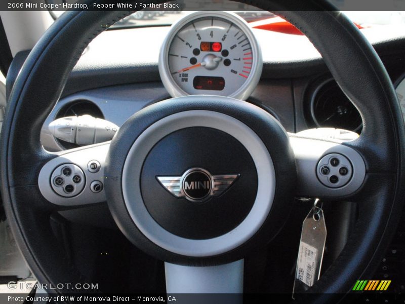 Pepper White / Panther Black 2006 Mini Cooper Hardtop