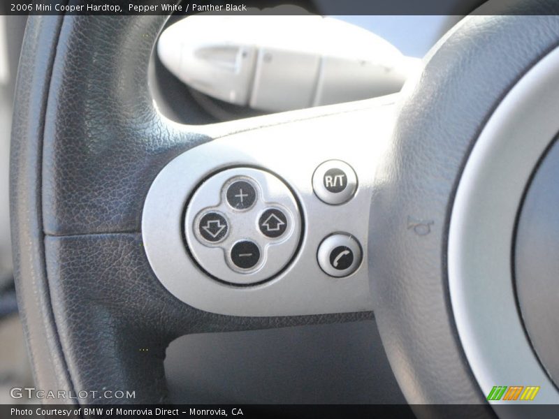 Pepper White / Panther Black 2006 Mini Cooper Hardtop