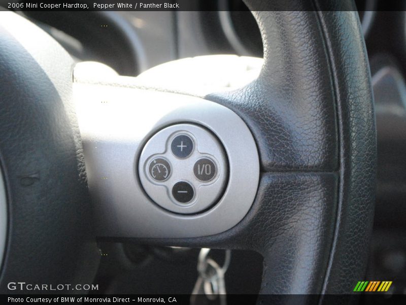 Pepper White / Panther Black 2006 Mini Cooper Hardtop