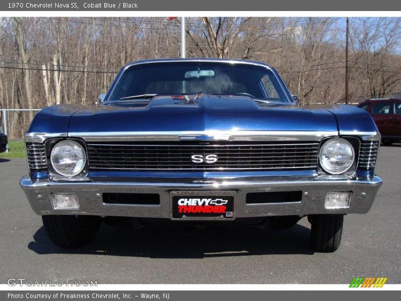 Cobalt Blue / Black 1970 Chevrolet Nova SS