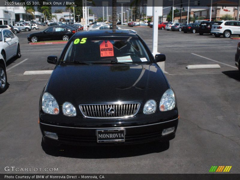 Black Onyx / Black 2005 Lexus GS 300