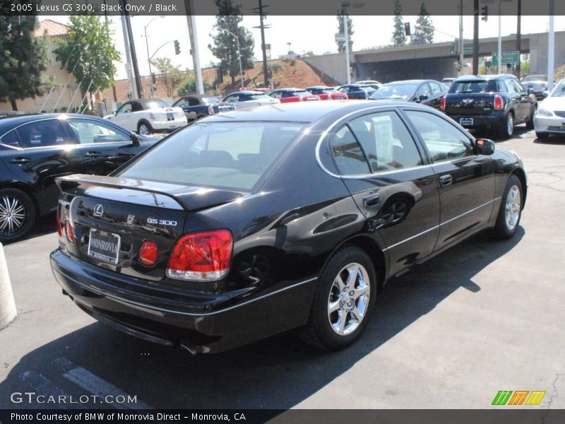 Black Onyx / Black 2005 Lexus GS 300