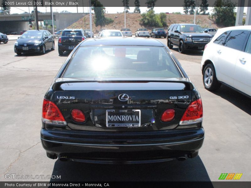 Black Onyx / Black 2005 Lexus GS 300