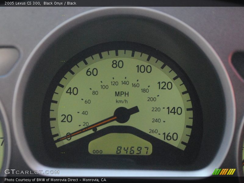 Black Onyx / Black 2005 Lexus GS 300