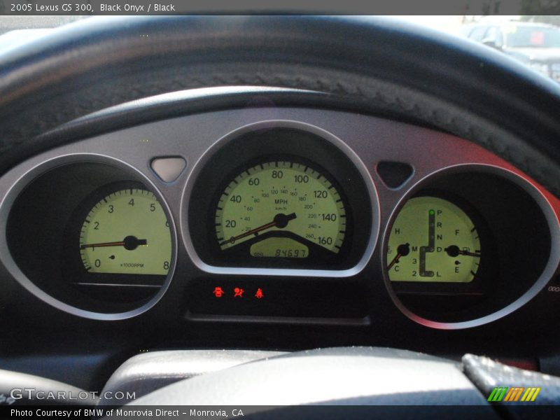 Black Onyx / Black 2005 Lexus GS 300