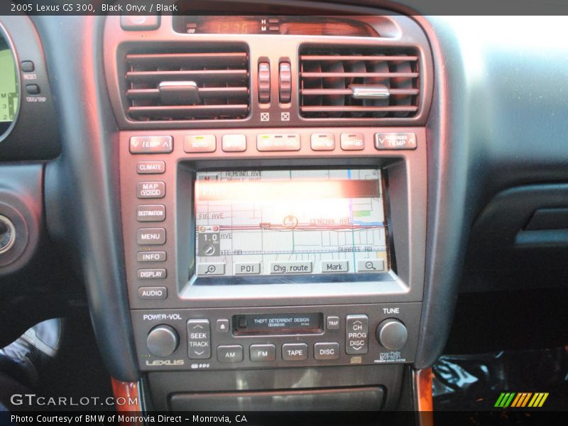 Black Onyx / Black 2005 Lexus GS 300