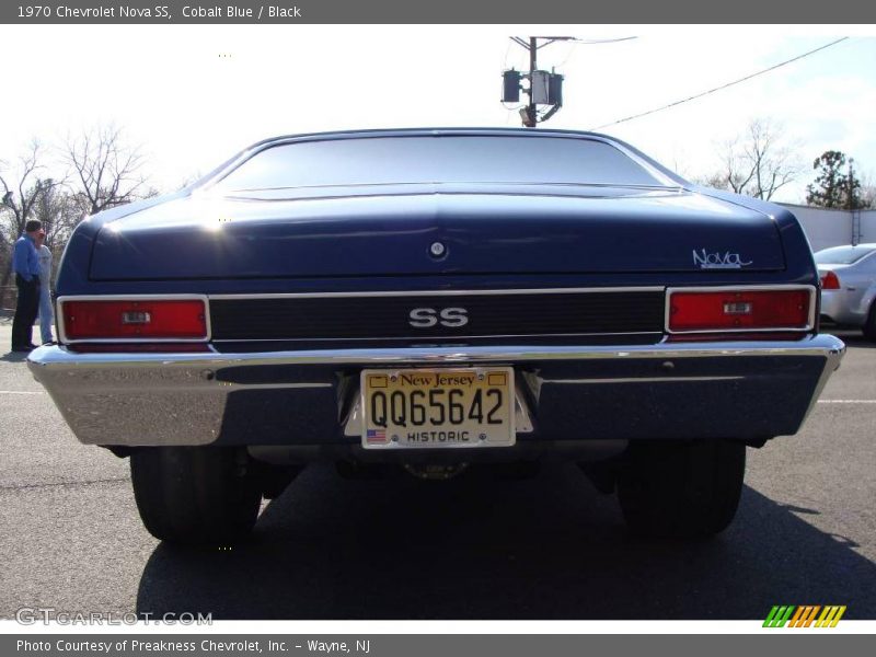 Cobalt Blue / Black 1970 Chevrolet Nova SS