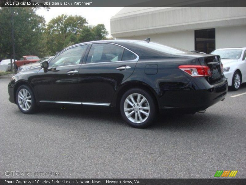 Obsidian Black / Parchment 2011 Lexus ES 350