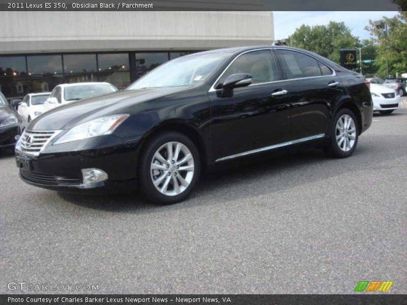 Obsidian Black / Parchment 2011 Lexus ES 350