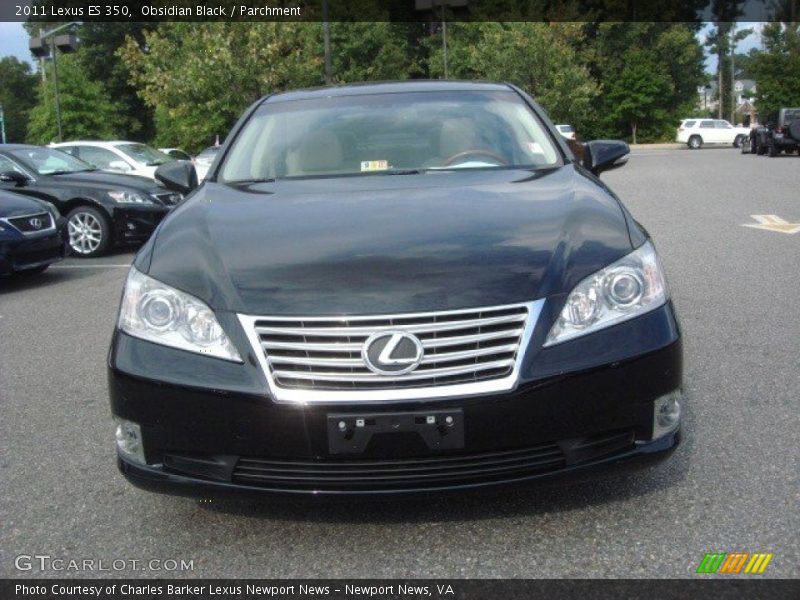 Obsidian Black / Parchment 2011 Lexus ES 350