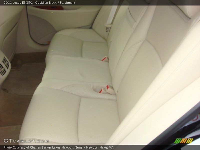 Obsidian Black / Parchment 2011 Lexus ES 350