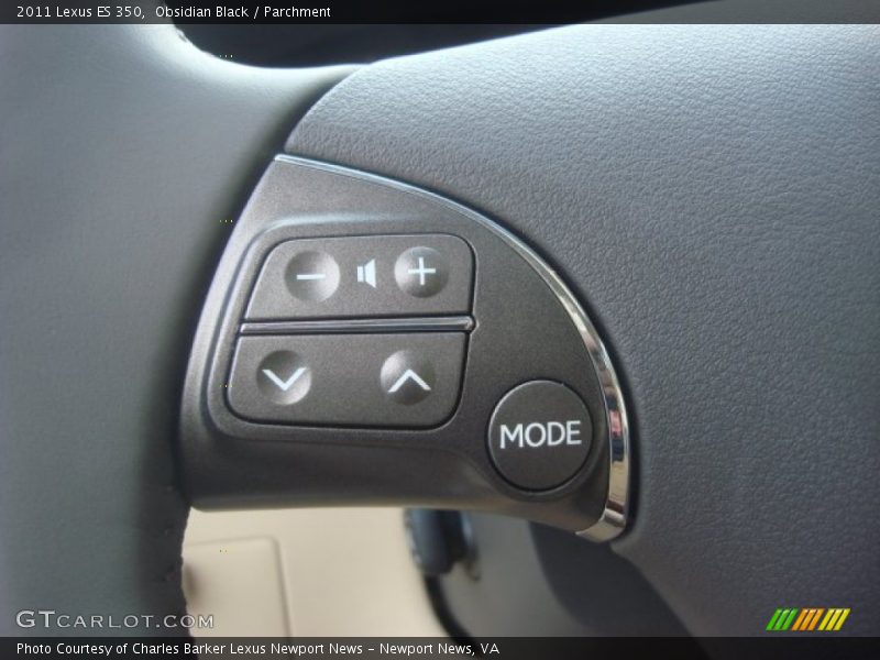 Obsidian Black / Parchment 2011 Lexus ES 350