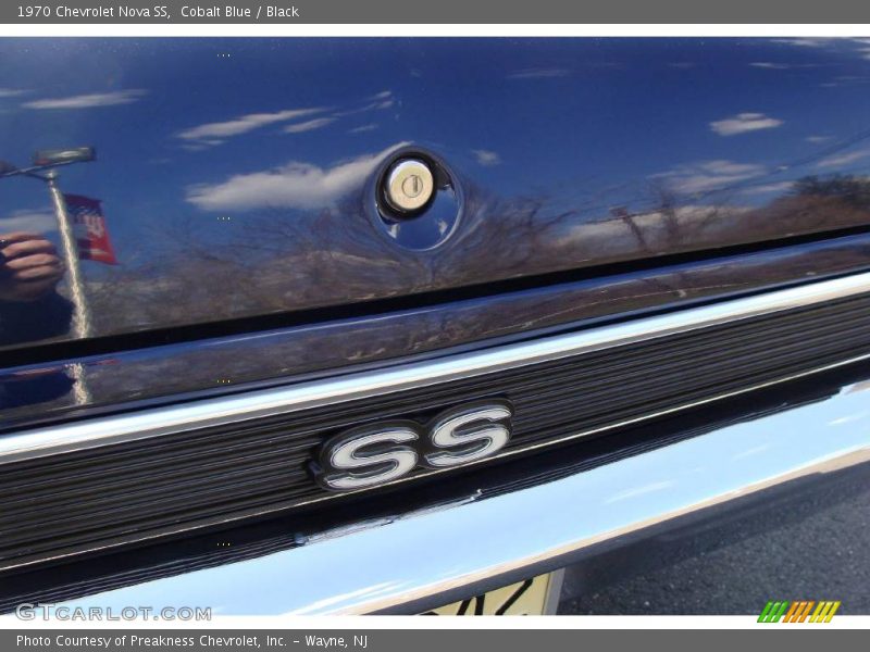Cobalt Blue / Black 1970 Chevrolet Nova SS
