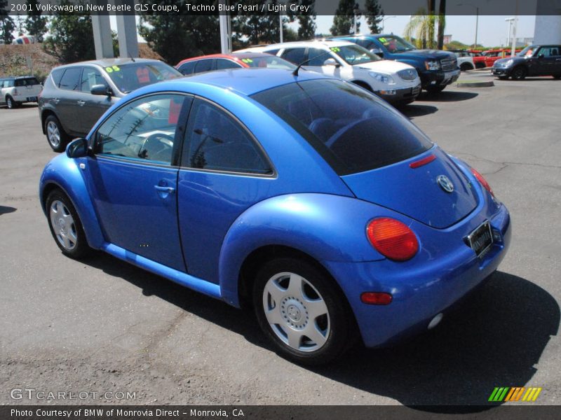 Techno Blue Pearl / Light Grey 2001 Volkswagen New Beetle GLS Coupe