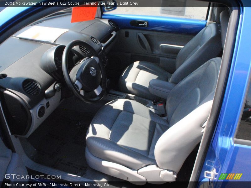 Techno Blue Pearl / Light Grey 2001 Volkswagen New Beetle GLS Coupe