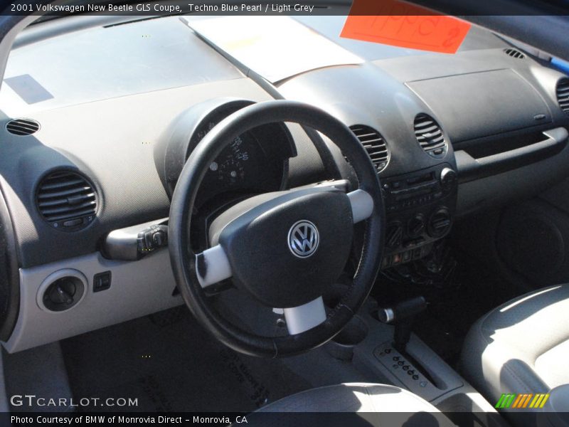 Techno Blue Pearl / Light Grey 2001 Volkswagen New Beetle GLS Coupe