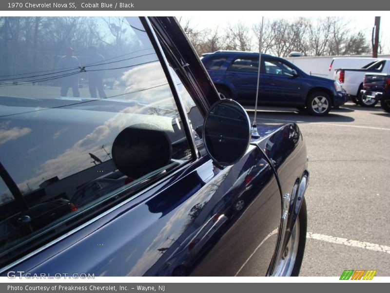 Cobalt Blue / Black 1970 Chevrolet Nova SS