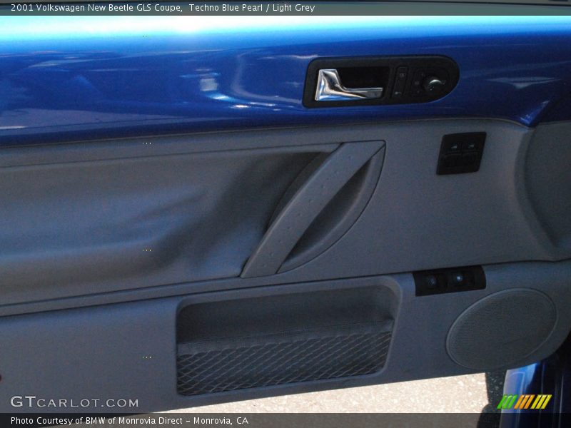 Techno Blue Pearl / Light Grey 2001 Volkswagen New Beetle GLS Coupe
