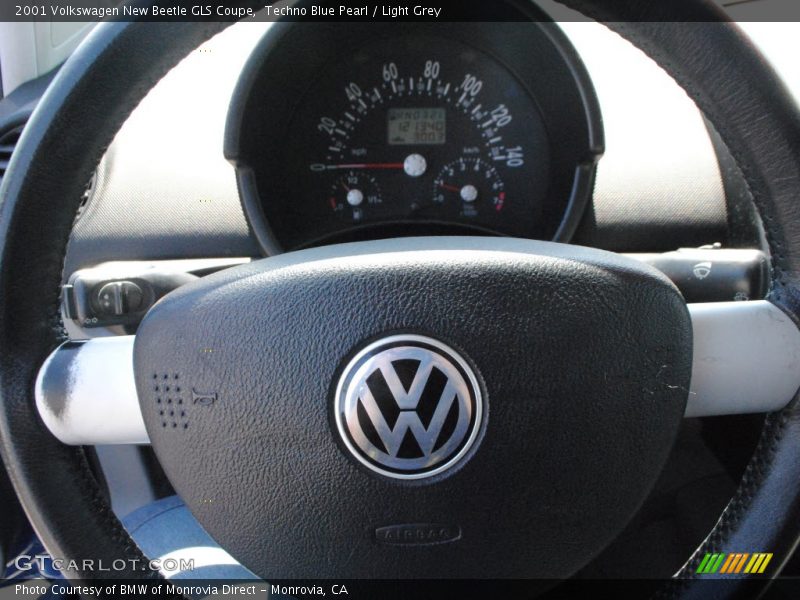 Techno Blue Pearl / Light Grey 2001 Volkswagen New Beetle GLS Coupe