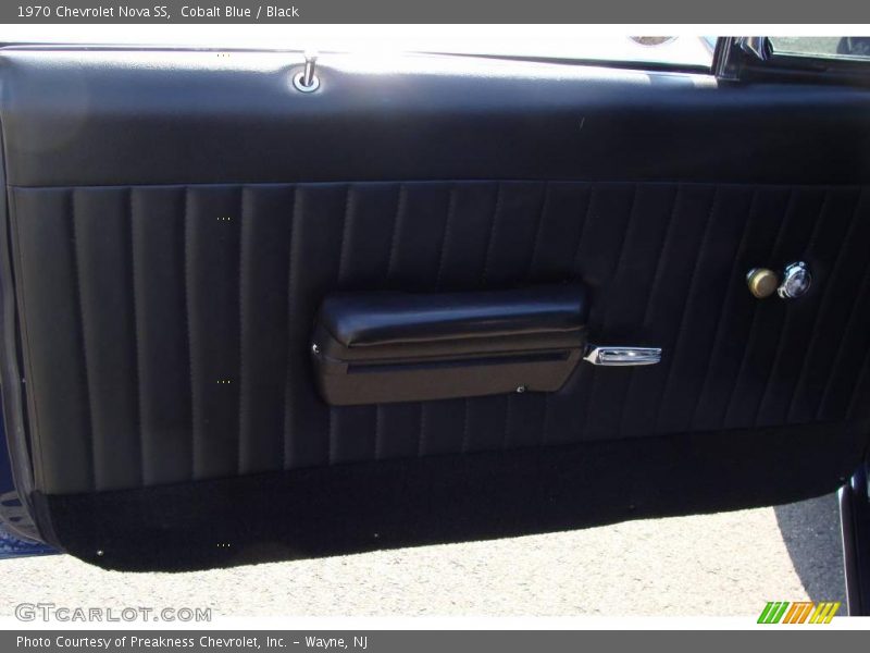 Cobalt Blue / Black 1970 Chevrolet Nova SS