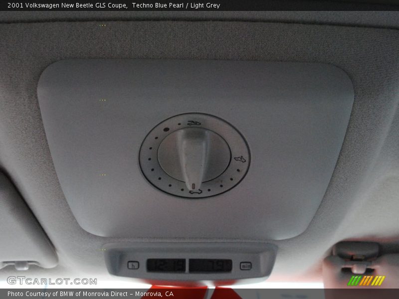 Techno Blue Pearl / Light Grey 2001 Volkswagen New Beetle GLS Coupe