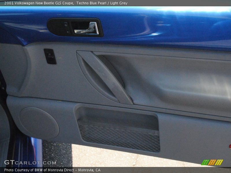 Techno Blue Pearl / Light Grey 2001 Volkswagen New Beetle GLS Coupe