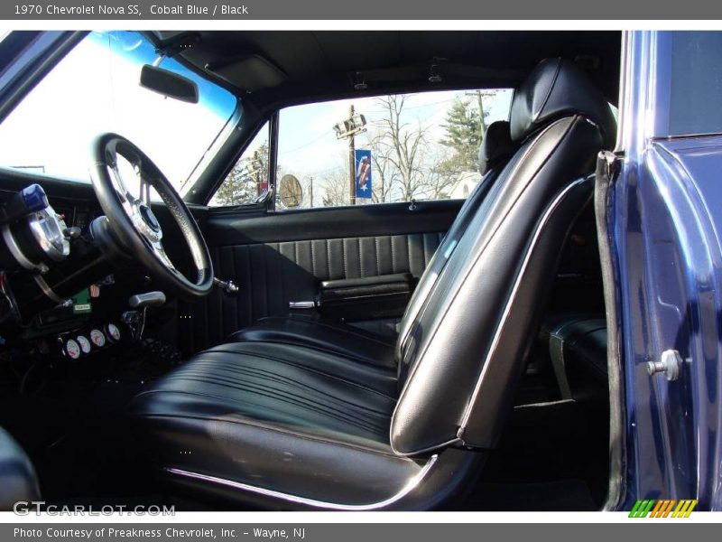 Cobalt Blue / Black 1970 Chevrolet Nova SS