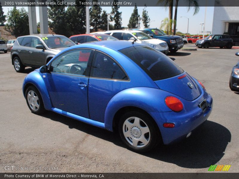 Techno Blue Pearl / Light Grey 2001 Volkswagen New Beetle GLS Coupe
