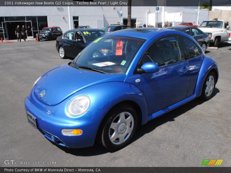 Techno Blue Pearl / Light Grey 2001 Volkswagen New Beetle GLS Coupe