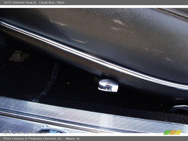 Cobalt Blue / Black 1970 Chevrolet Nova SS