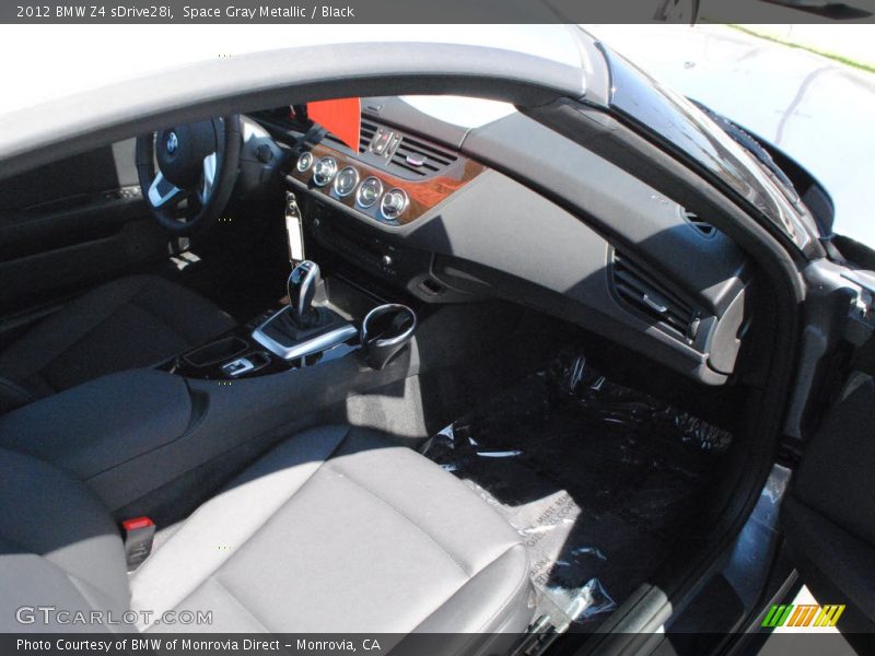 Space Gray Metallic / Black 2012 BMW Z4 sDrive28i