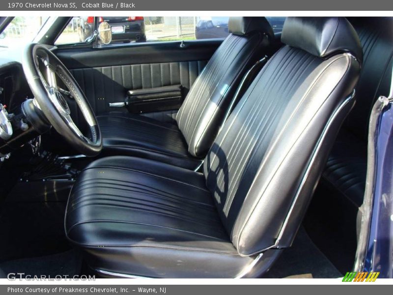 Cobalt Blue / Black 1970 Chevrolet Nova SS