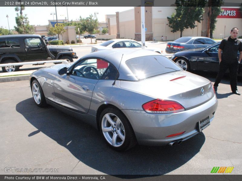 Space Gray Metallic / Black 2012 BMW Z4 sDrive28i