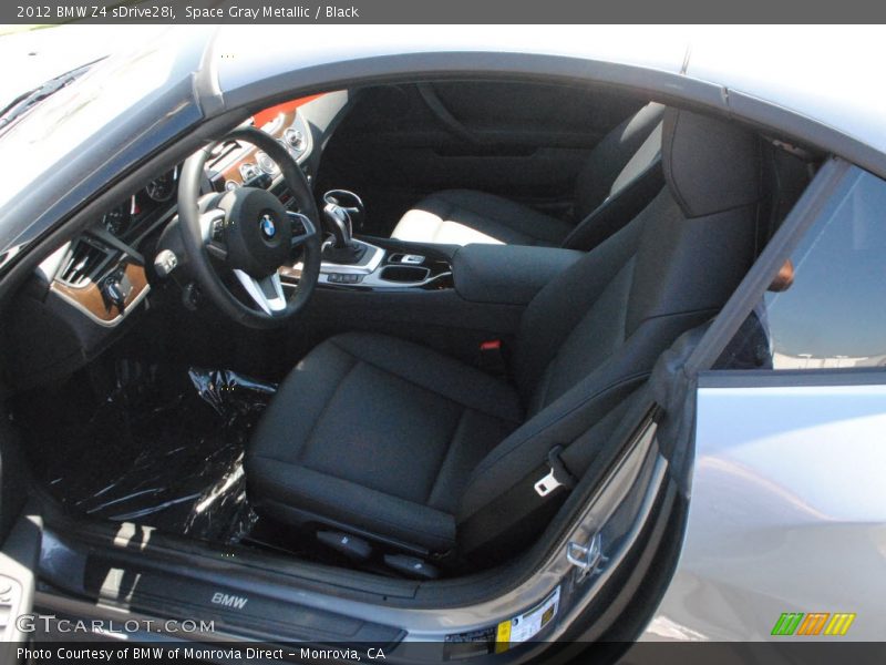 Space Gray Metallic / Black 2012 BMW Z4 sDrive28i