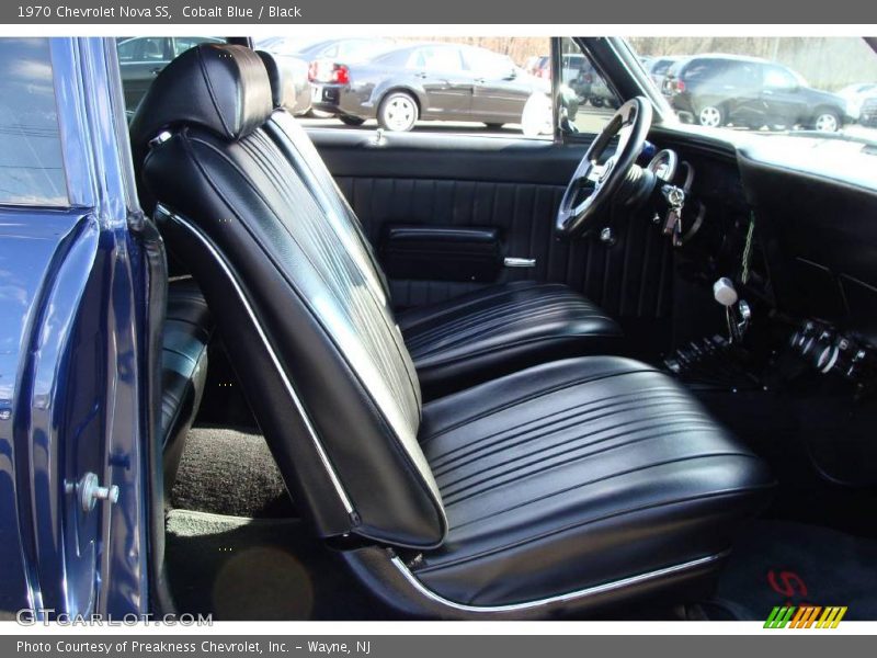 Cobalt Blue / Black 1970 Chevrolet Nova SS