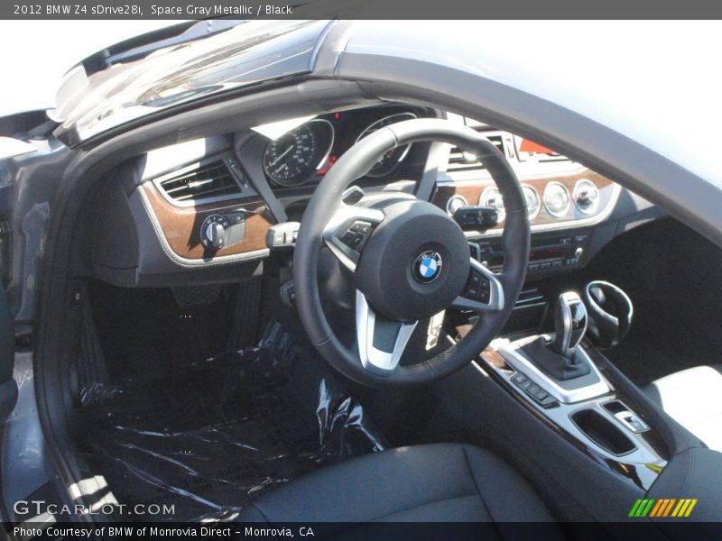 Space Gray Metallic / Black 2012 BMW Z4 sDrive28i