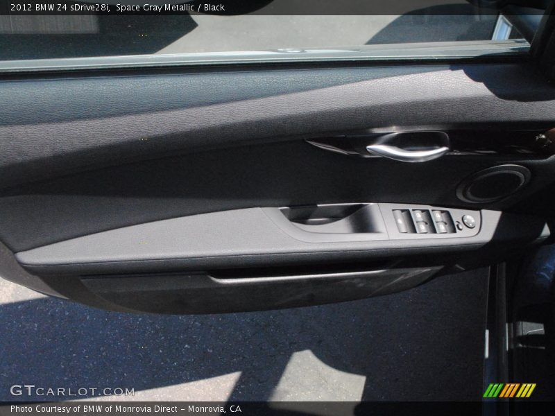 Space Gray Metallic / Black 2012 BMW Z4 sDrive28i