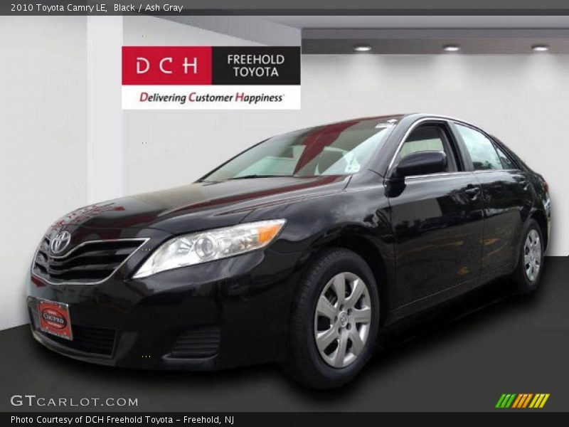 Black / Ash Gray 2010 Toyota Camry LE