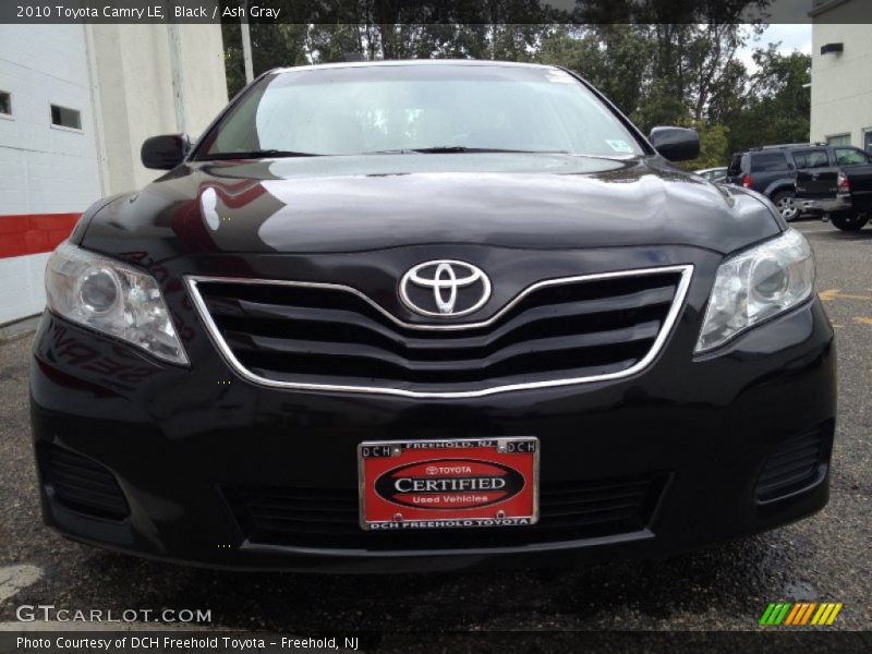 Black / Ash Gray 2010 Toyota Camry LE