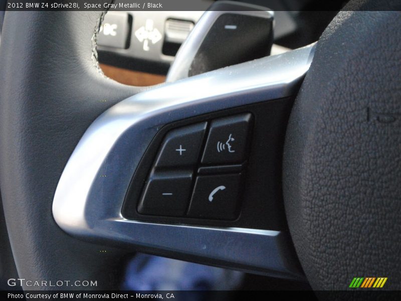 Space Gray Metallic / Black 2012 BMW Z4 sDrive28i