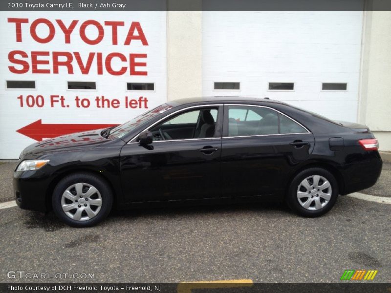Black / Ash Gray 2010 Toyota Camry LE