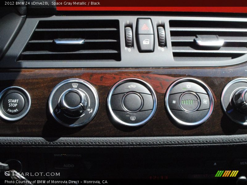 Space Gray Metallic / Black 2012 BMW Z4 sDrive28i
