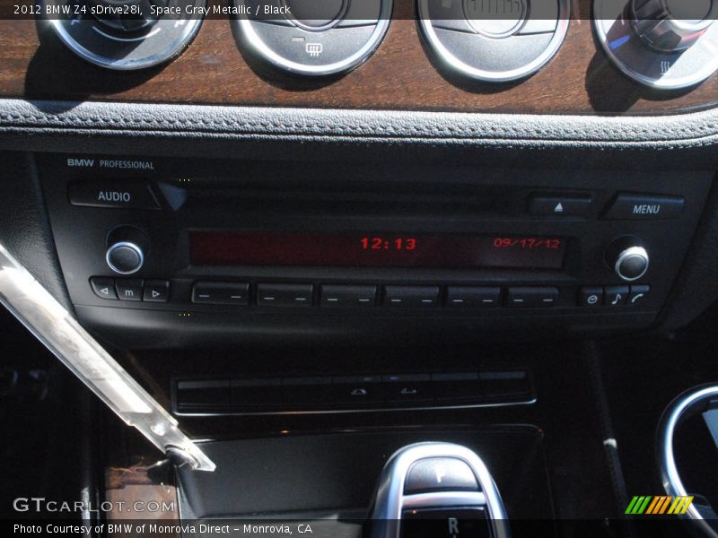 Space Gray Metallic / Black 2012 BMW Z4 sDrive28i