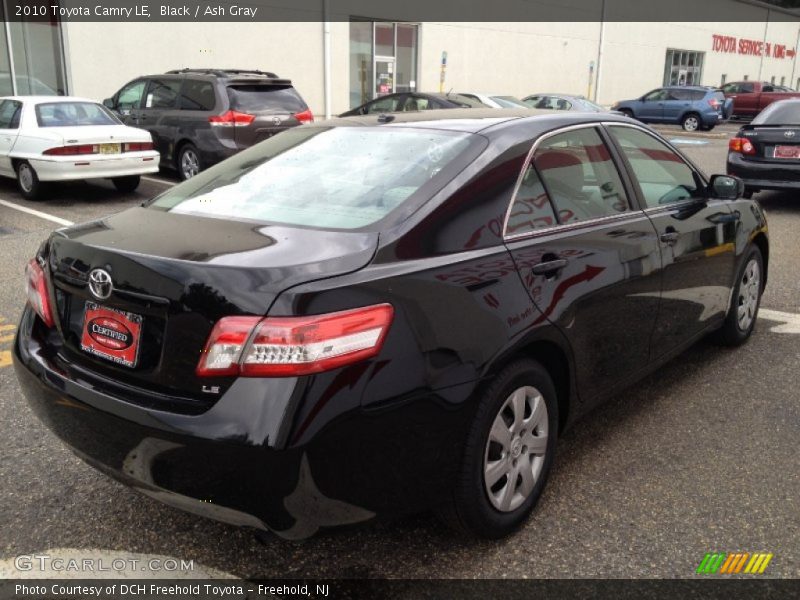 Black / Ash Gray 2010 Toyota Camry LE