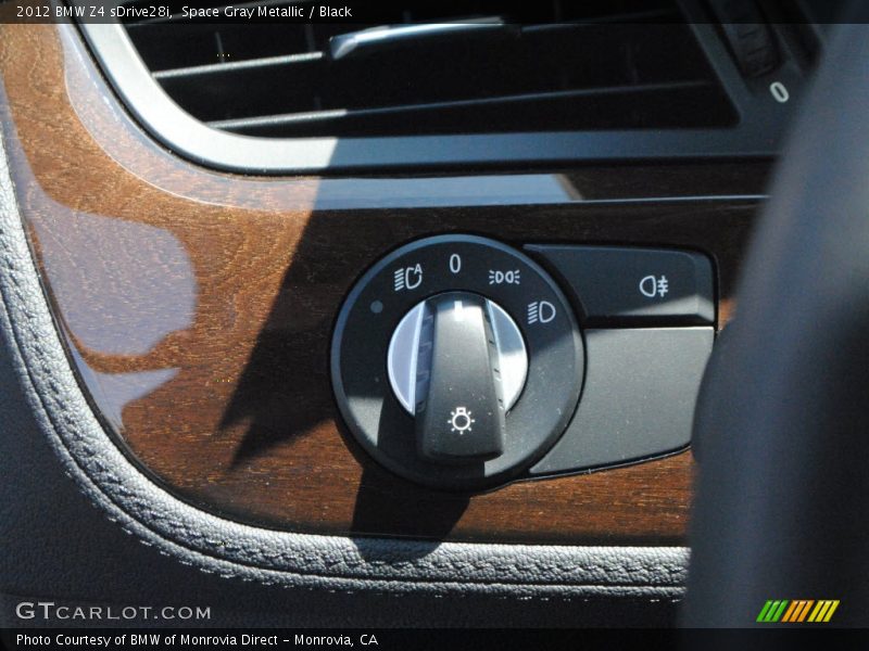 Space Gray Metallic / Black 2012 BMW Z4 sDrive28i