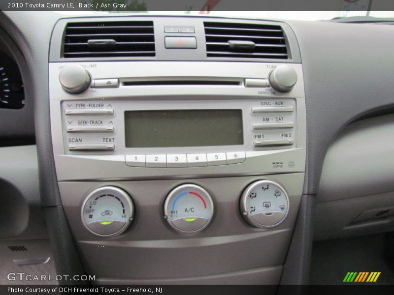 Black / Ash Gray 2010 Toyota Camry LE